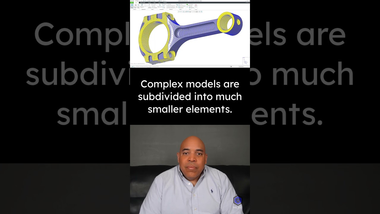 Engineering 101 - What is FEA? (Finite Element Analysis) - Part 1  #engineering