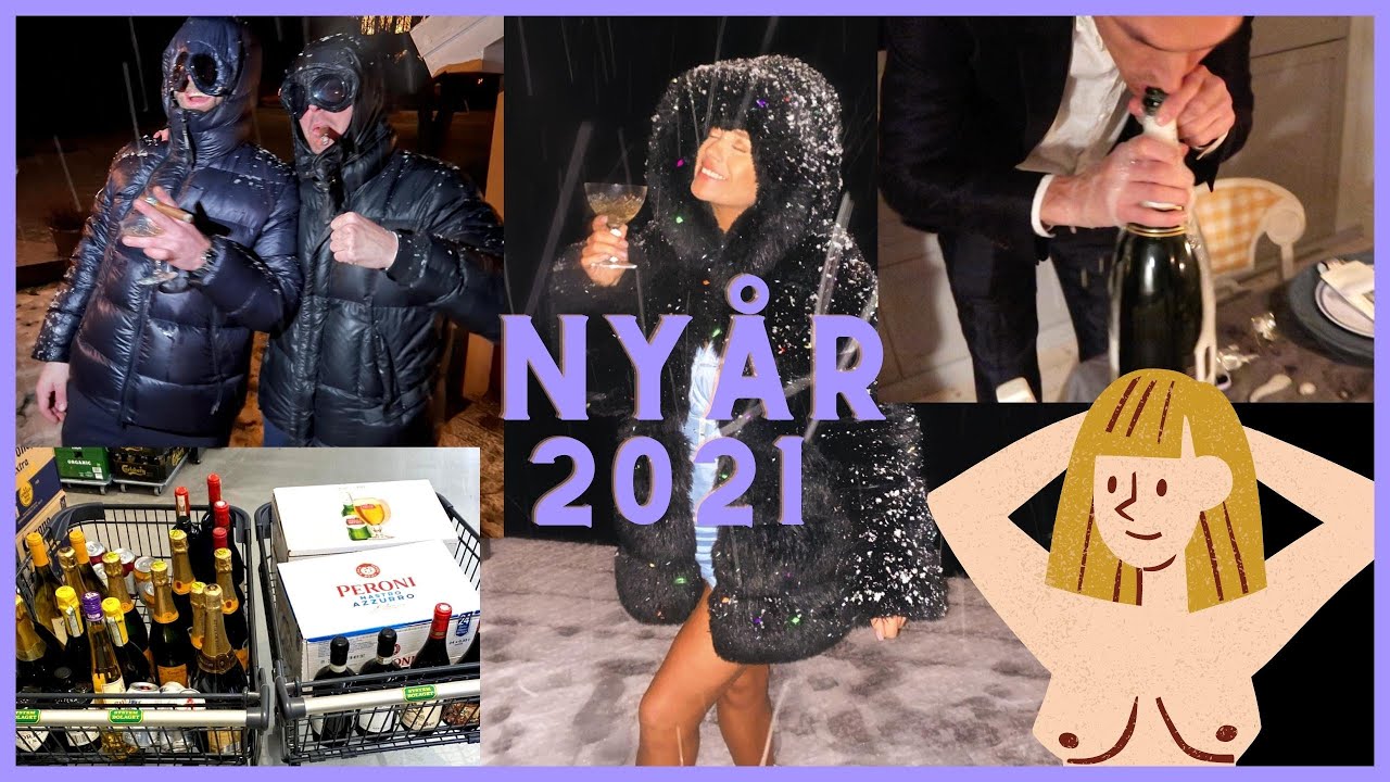 NYÅR 2021! Gick inte riktigt som planerat...😅 #vlogg