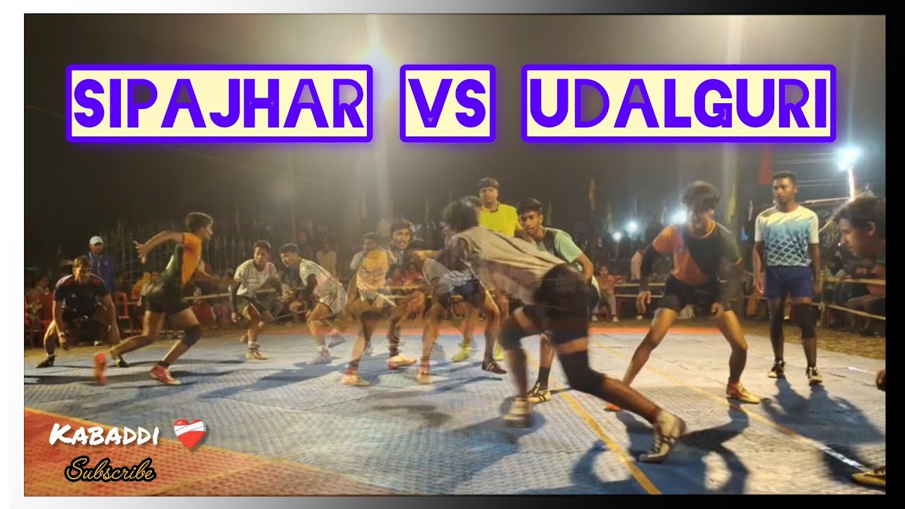 Udalguri vs sipajhar kabaddi game 🎮