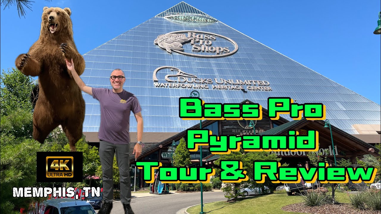BASS PRO SHOPS PYRAMID — Тур и обзор — Мемфис, Теннесси — 4K