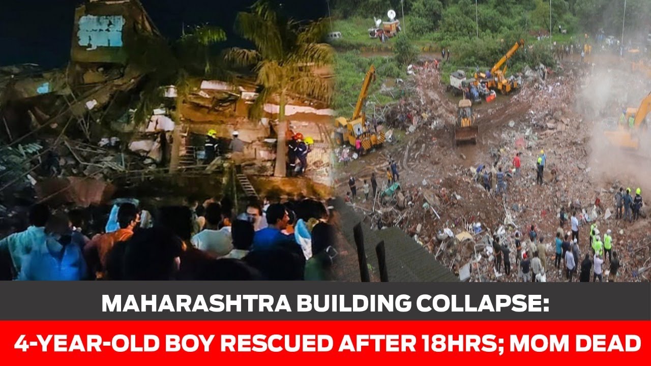 Maharashtra Building Collapse: 4-year-old saved after 18 hours, Rescue operations end
