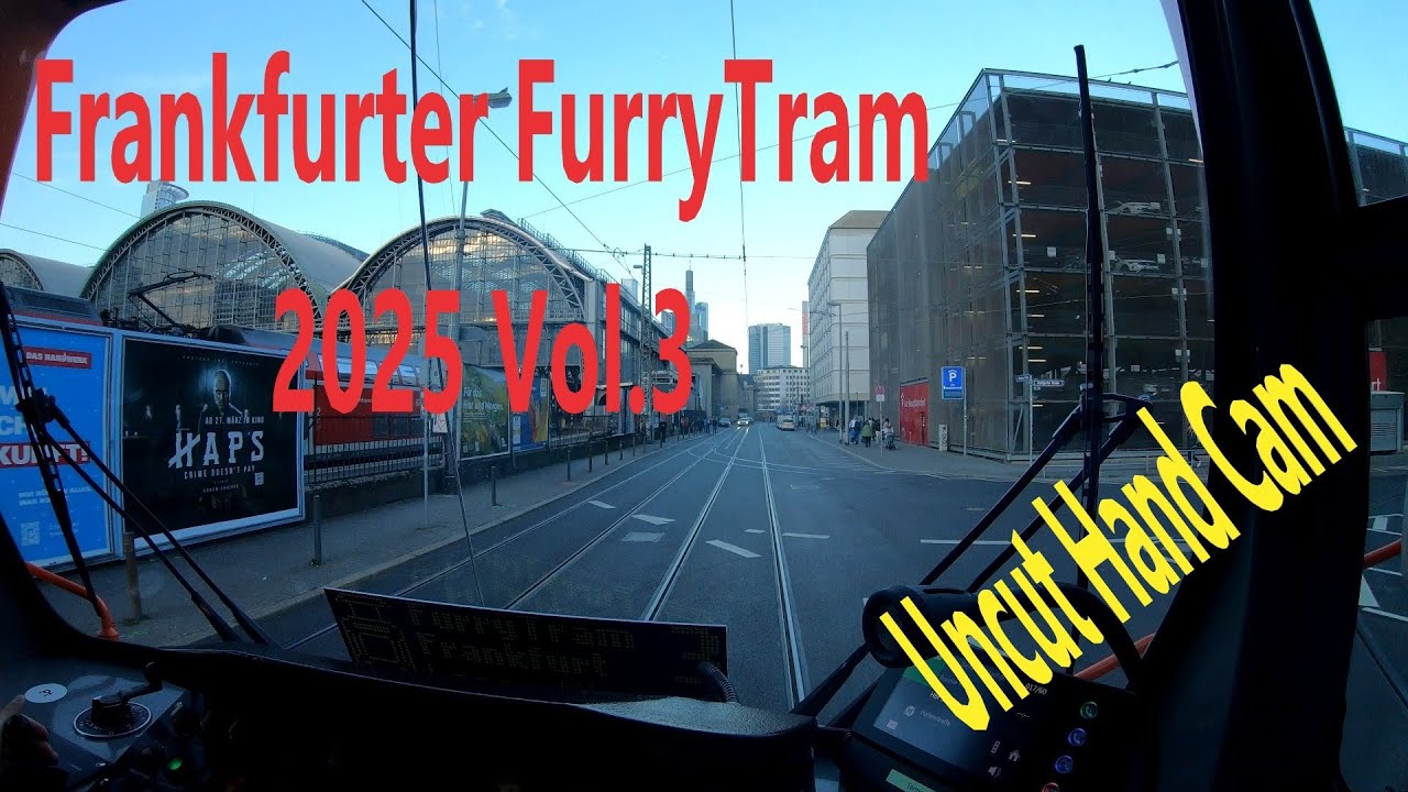 [Uncut] Frankfurter FurryTram Vol.3 hand Kamera