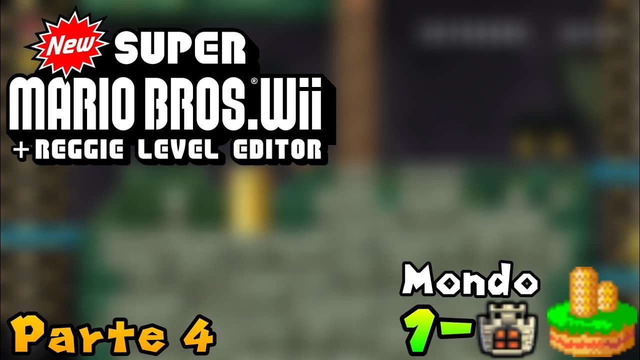 [Let's Play] New SUPER MARIO BROS. Wii + Reggie Level Editor (Parte 4 - Mondo 1-Torre)