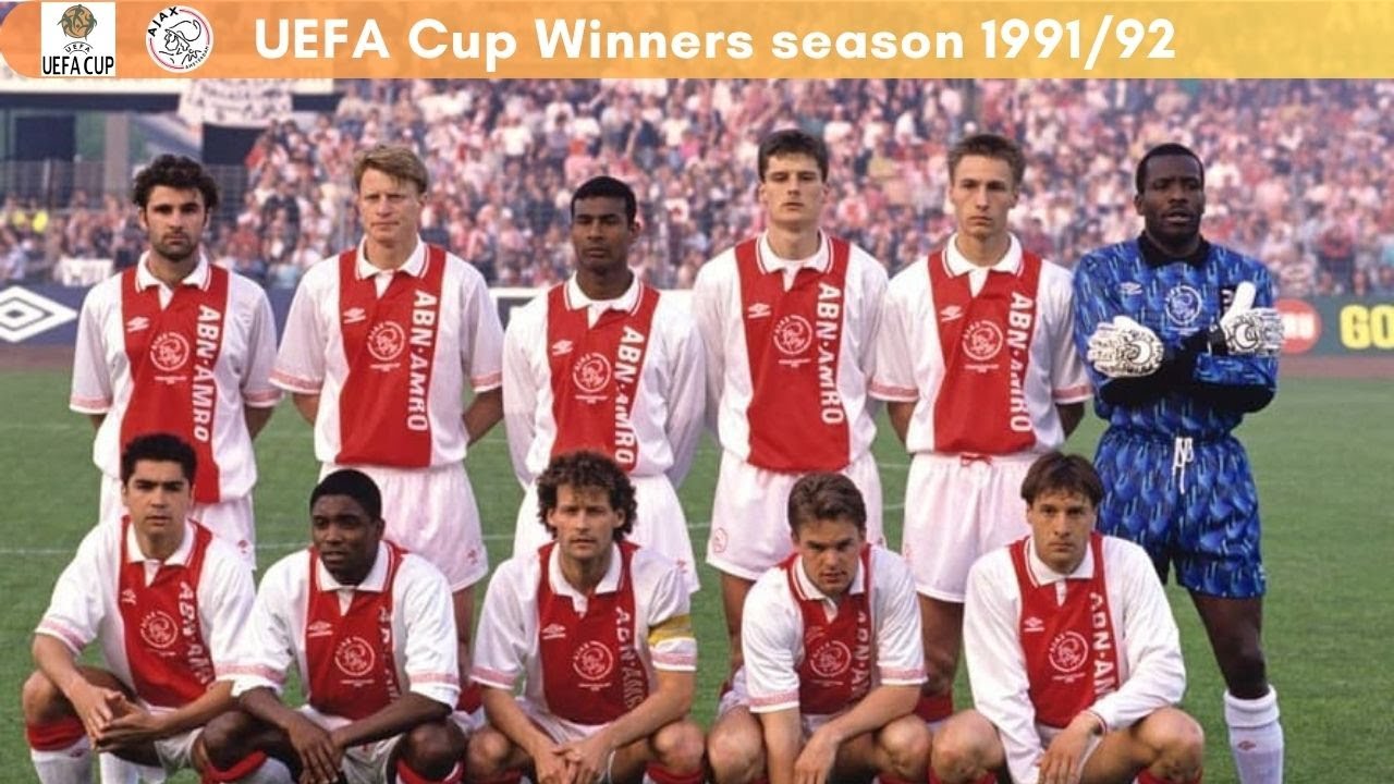 Ajax road to UEFA Cup title: 1991/92