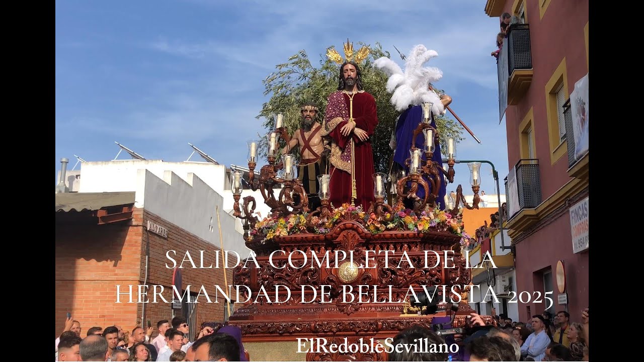 [4K] SALIDA COMPLETA DE LA HERMANDAD DE BELLAVISTA I VIERNES DE DOLORES 2025