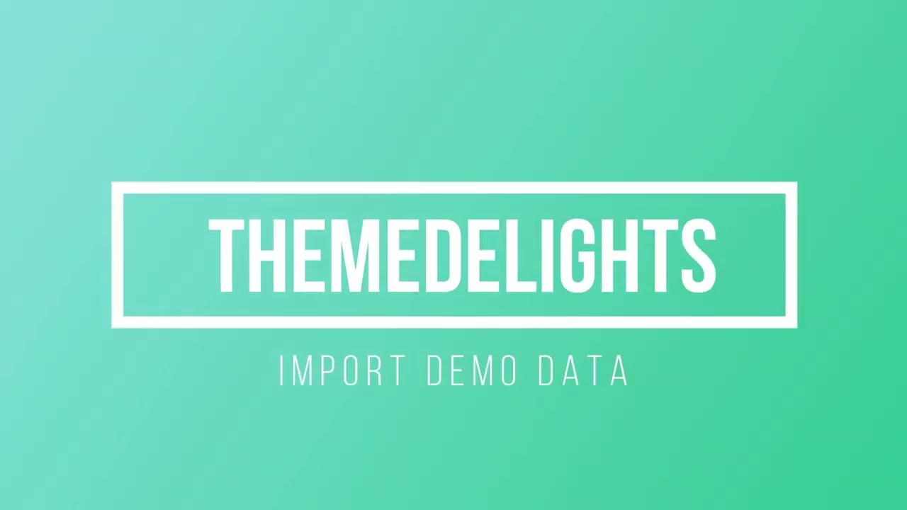 [PrestaShop] - Import Elementor Demo Content - ThemeDelights