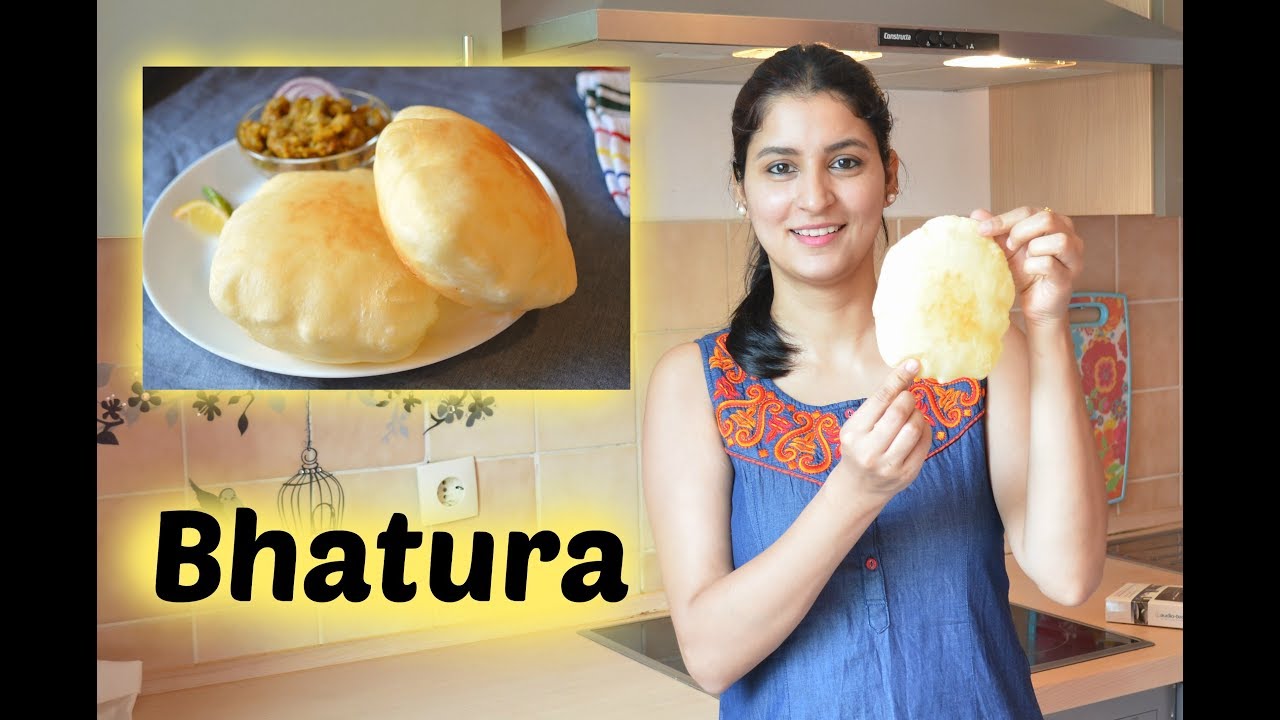 indisches BALLONBROT - Bhatura - Indisches Brot - indisch Kochen