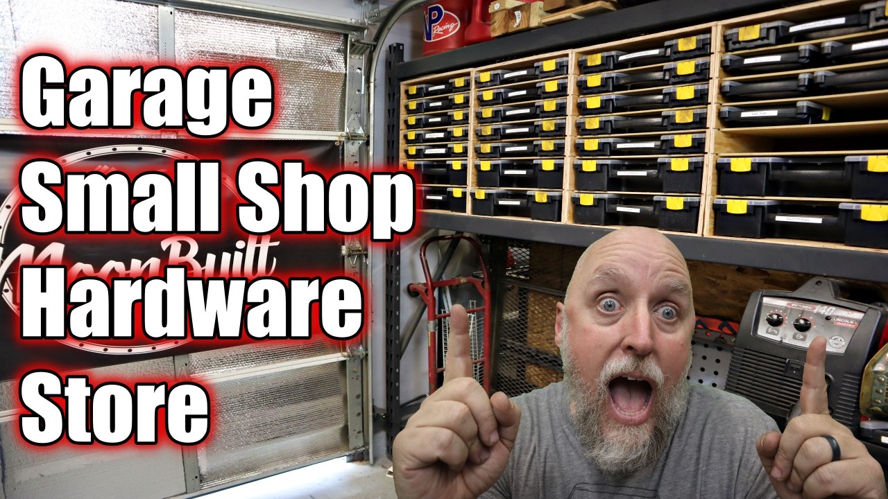 Garage Small Shop Hardware Storage