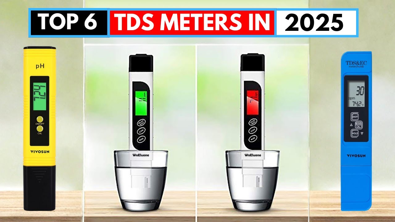 6 лучших измерителей TDS 2025 года | Лучшие измерители TDS 2025 года | Топ-6 для точного измерени...