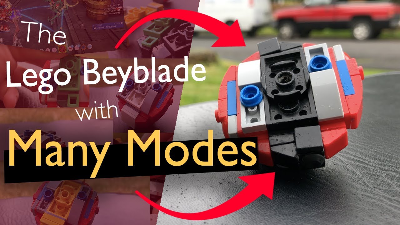 The Lego Beyblade with Many Modes