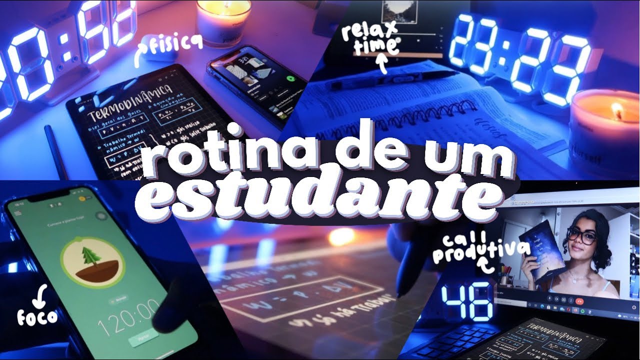 rotina de um estudante: noite produtiva | dicas de foco, call produtiva e anotações no tablet