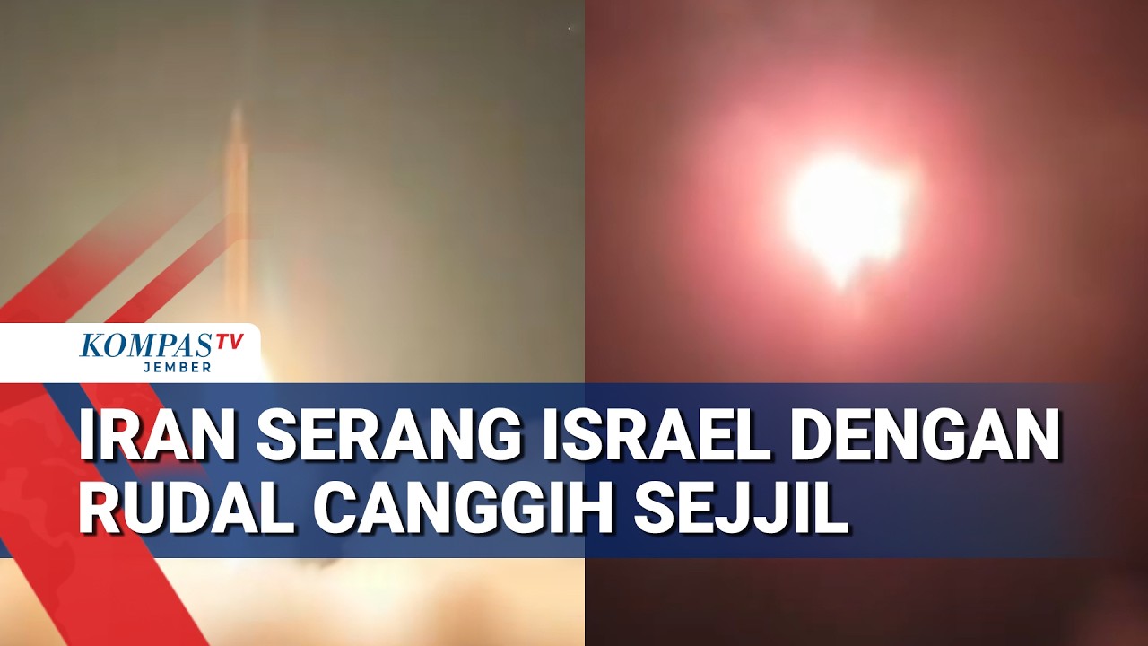 Konflik Memanas! Iran Serang Israel dengan Rudal Balistik Sejjil