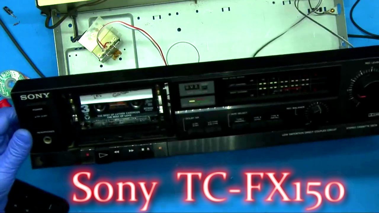 Sony TC-FX150 Cassette Deck Repair - Part 1
