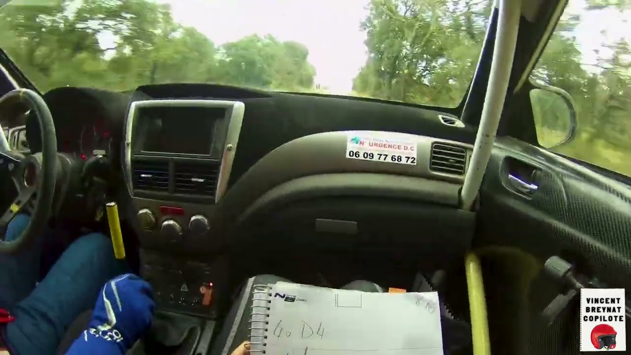 ES3 POMPIGNAN 14,60 Km Rallye du Cigalois 2024 Subaru Impreza N°63