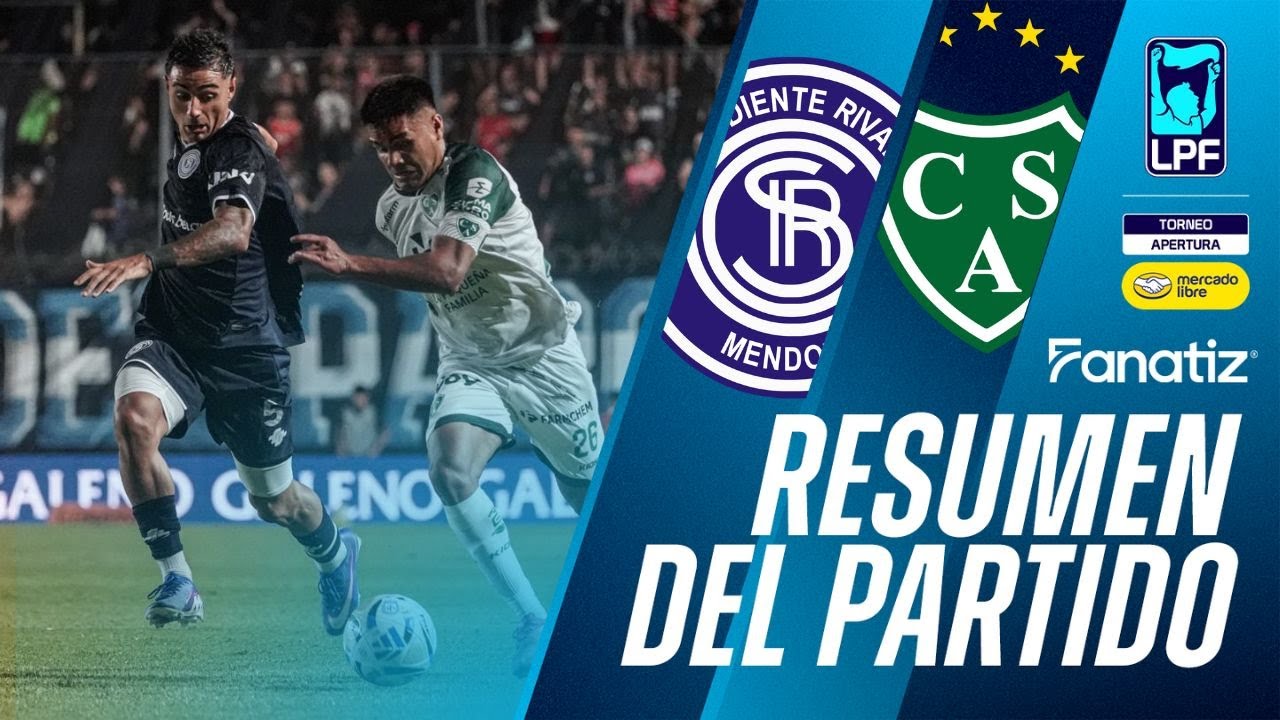 Independiente Rivadavia 2 vs. 1 Sarmiento - Resumen del Partido | #TorneoApertura2026