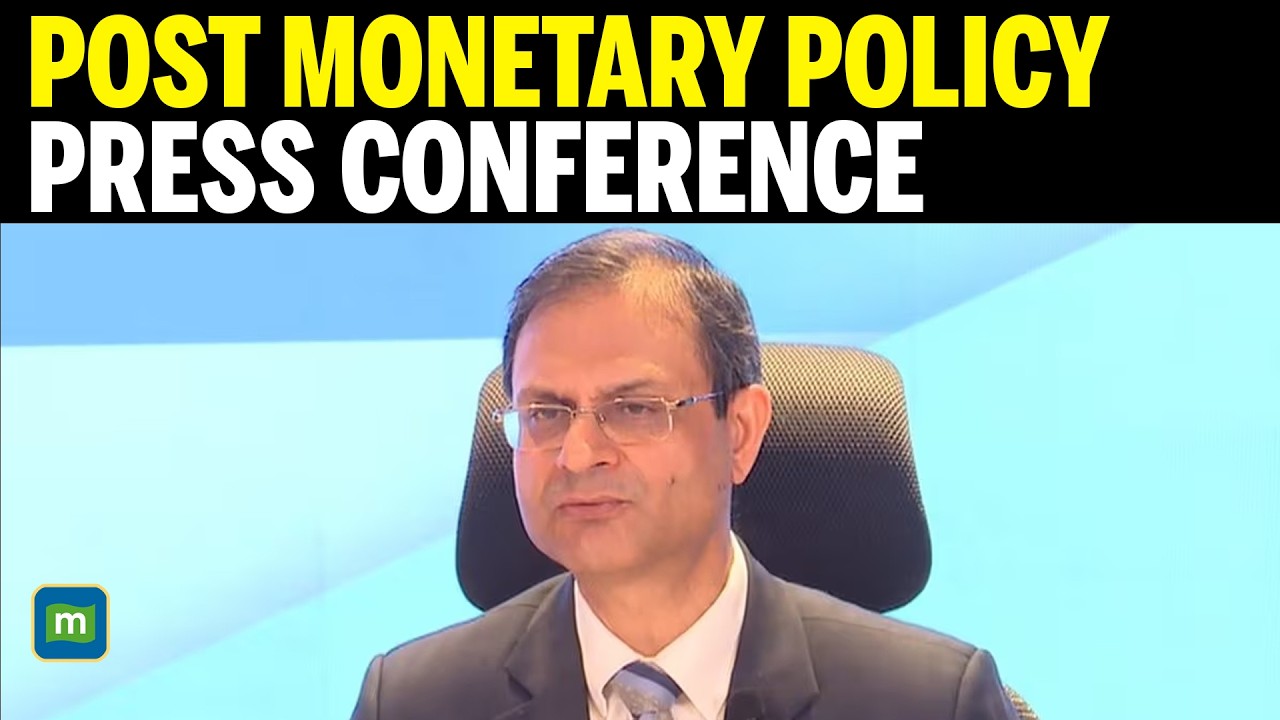 Прямая трансляция RBI MPC: пресс-конференция управляющего RBI Санджая Малхотры после заседания по...