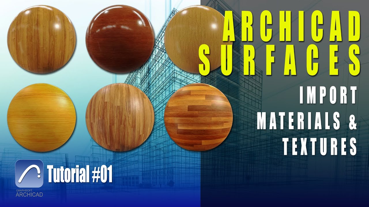 #10 Membuat Surfaces Texture Dasar di Archicad - Tutorial ARCHICAD 26 Indonesia | Q DESAIN ID