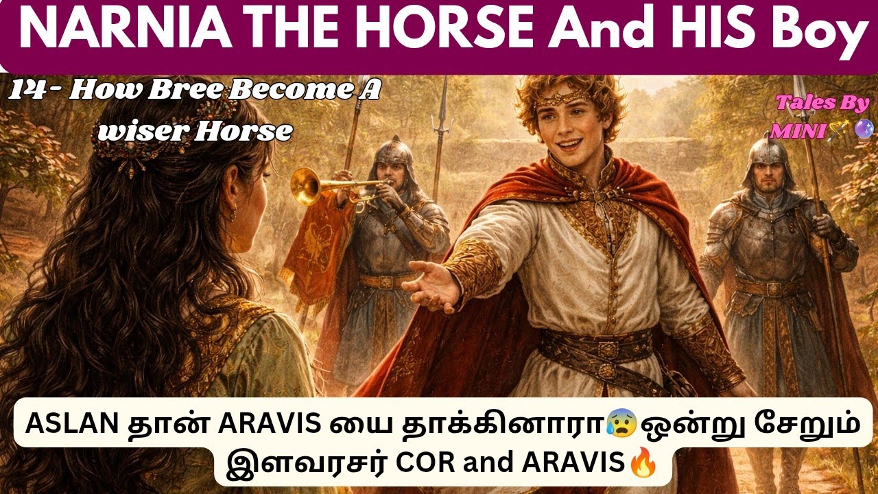 NARNIA The Horse And His Boy in TAMIL🔥14- How Bree Become A Wiser Horse#viral #trending #tamil 
