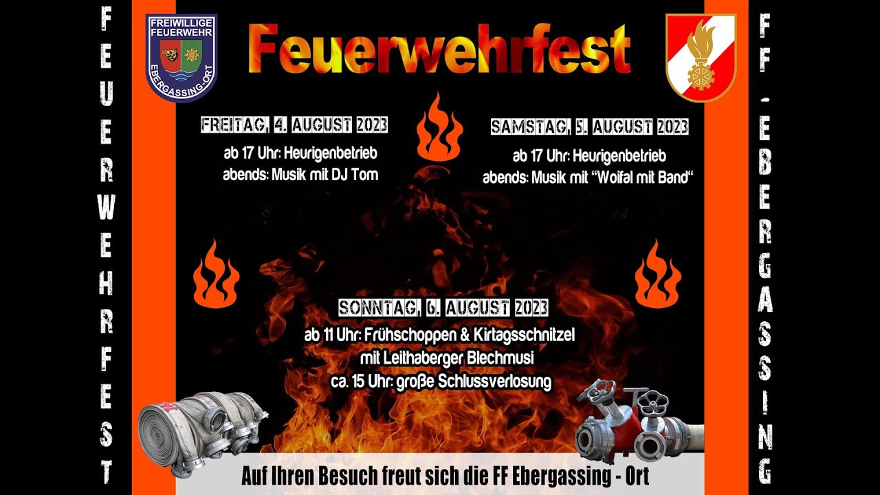 Feuerwehrfest 2023 der FF Ebergassing-Ort