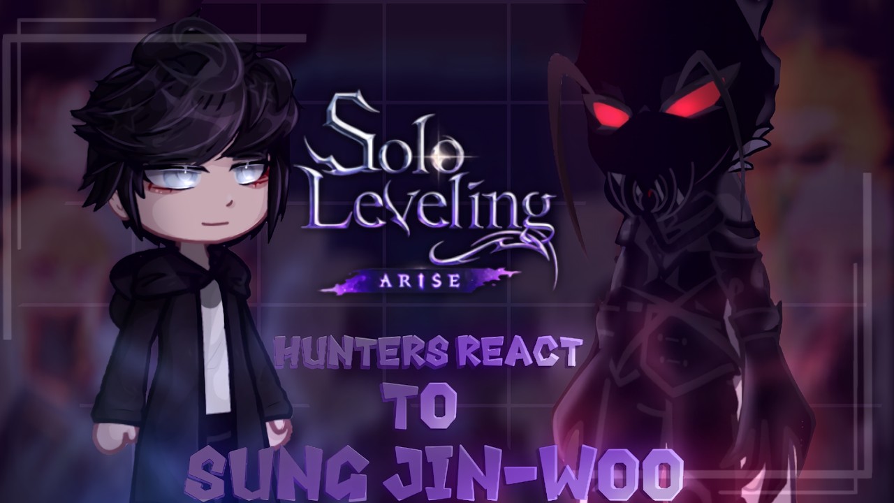 Hunters react to Sung Jin Woo | Solo Leveling | Beru vs Sung | Gacha React
