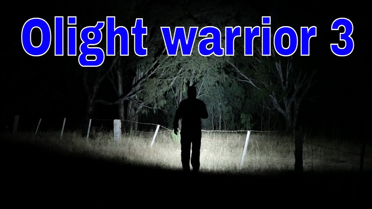 Olight warrior 3 review