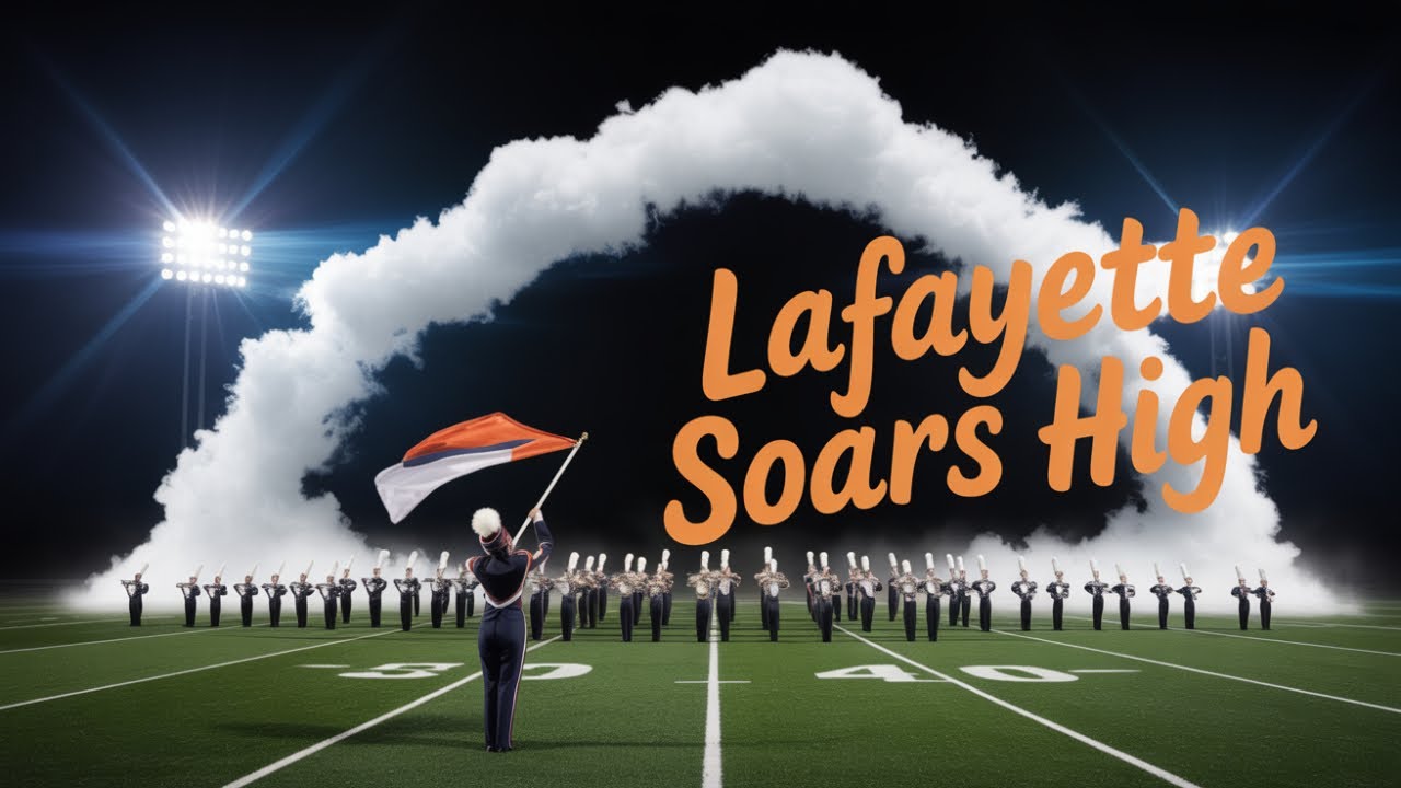 Lafayette High School Marching Band – High Above the Clouds | 2025 Season
