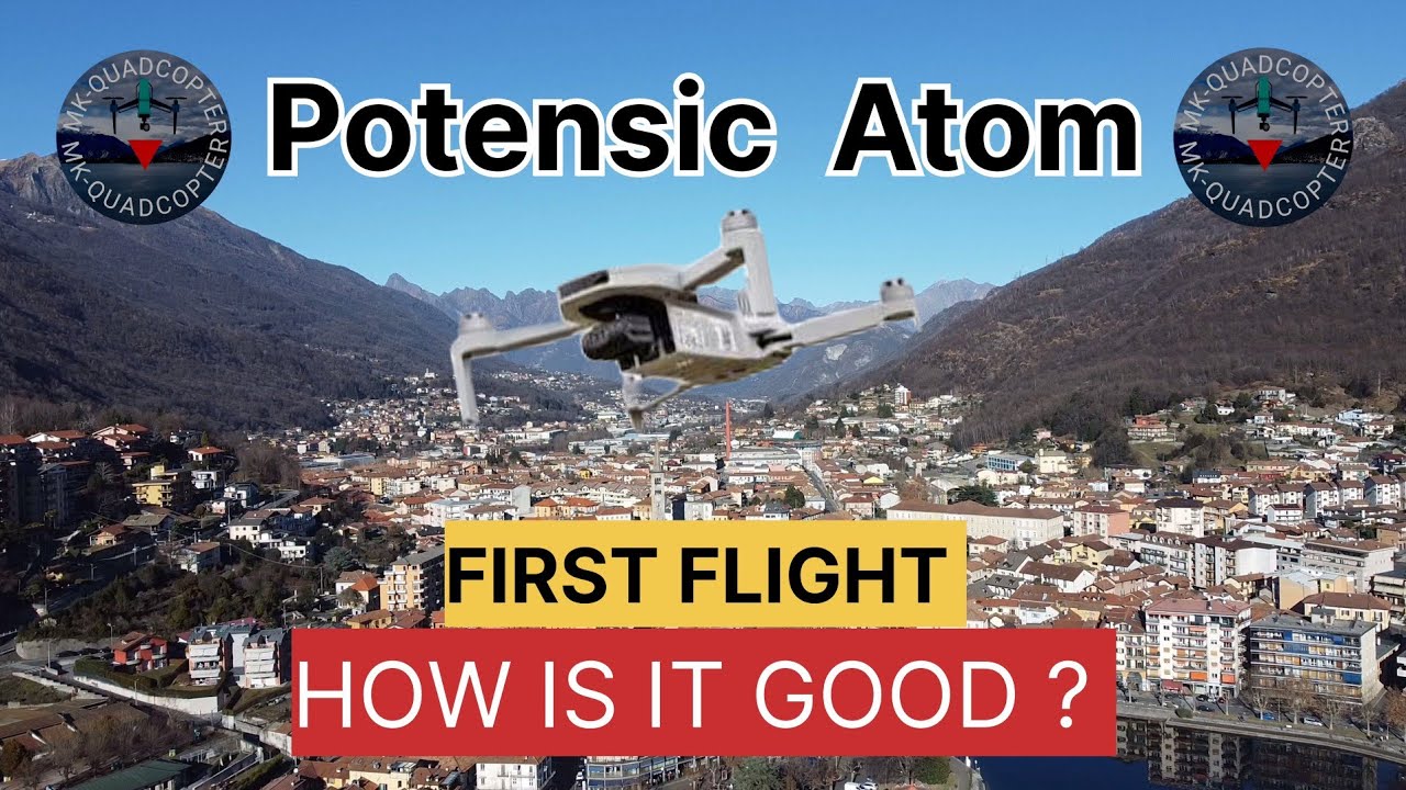 POTENSIC ATOM | HOW IS IT GOOD? | FIRST FLIGHT ✈️