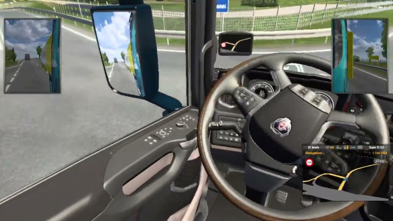 Euro Truck Simulator 2 berlin à turin