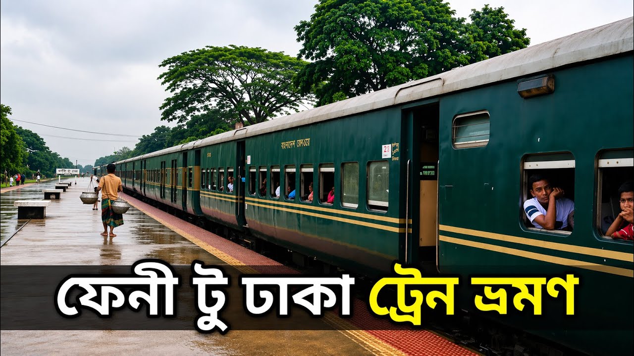ফেনী টু ঢাকা ট্রেন ভ্রমণ | মহানগর গোধুলি | Feni To Dhaka Train | Tour Info |