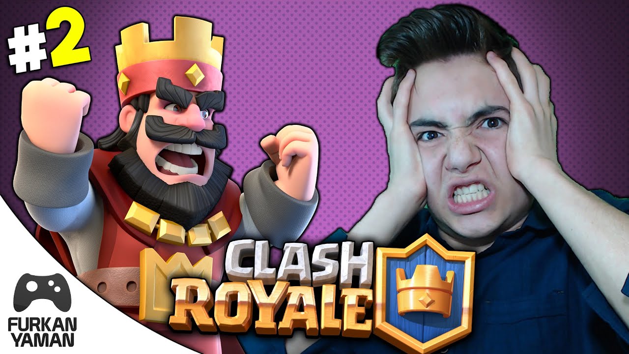 KAFAYI YEDİM LANN!!! - (Clash Royale) #2