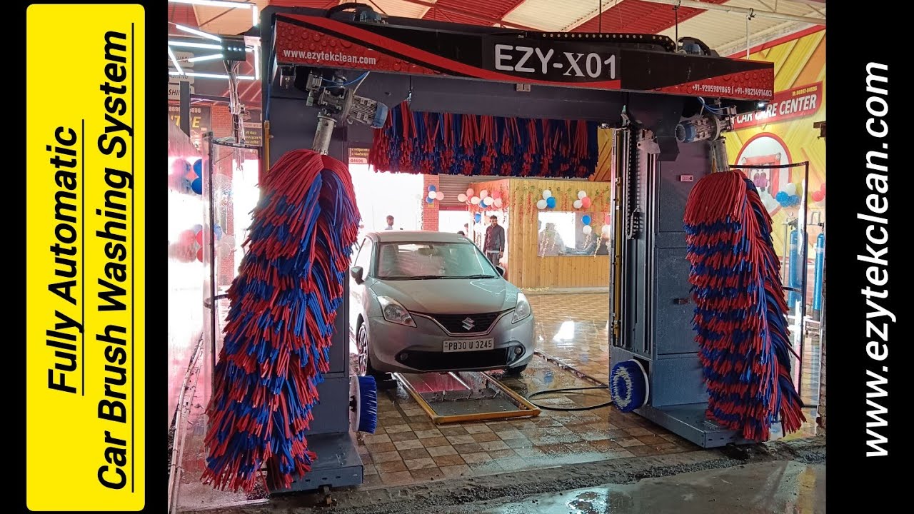 Automatic Car Brush Washing System - Top Model |M: +91-9205989864 | www.ezytekclean.in |EZYTEK CLEAN
