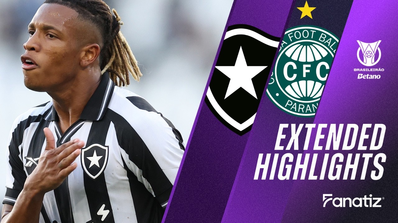 Botafogo vs. Coritiba 2 - 2 Game Highlights Brasileir&atilde;o 2026