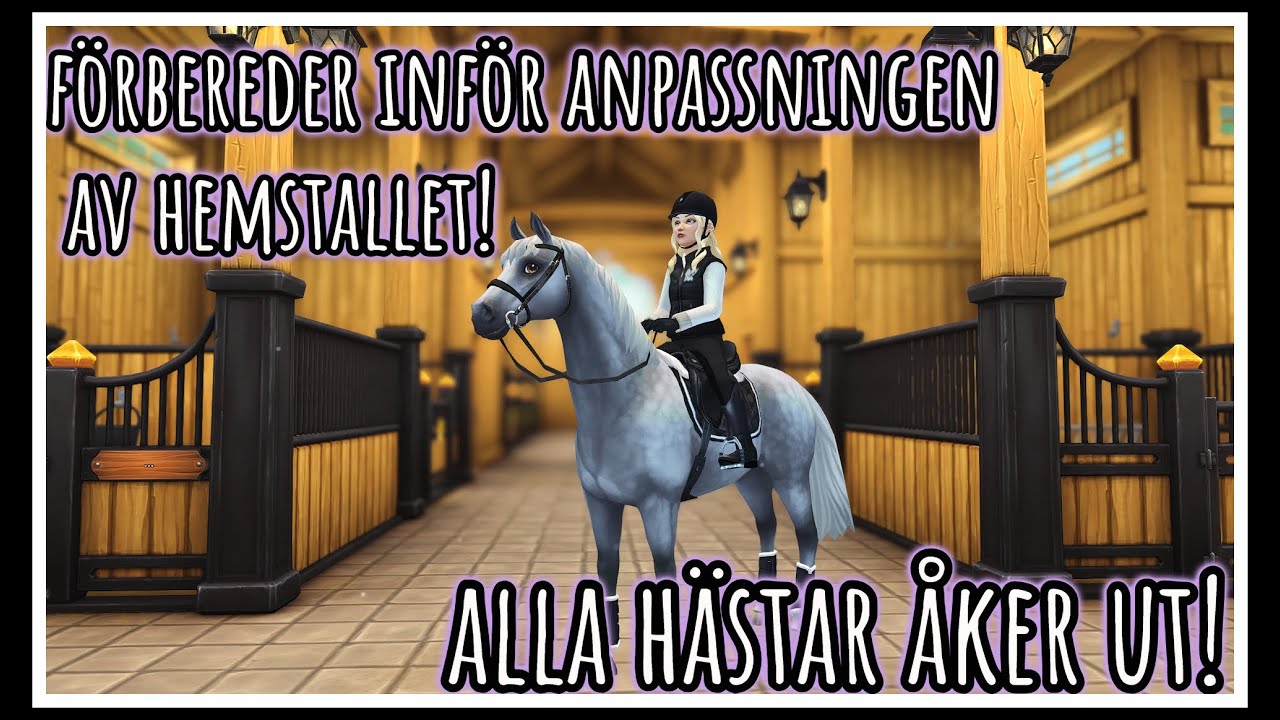 Förbereder inför anpassningen av hemstallet!