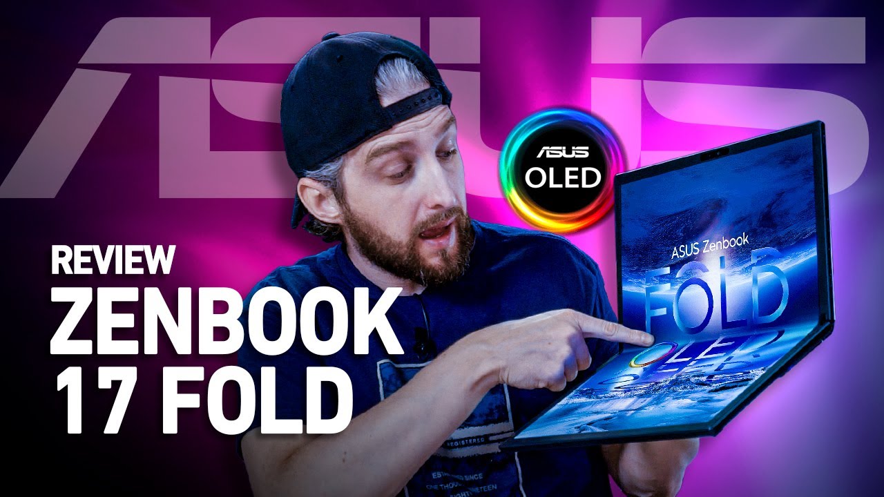 Review Notebook MAIS CARO do Brasil 2023 ASUS ZenBook 17 Fold com tela que dobra OLED 17