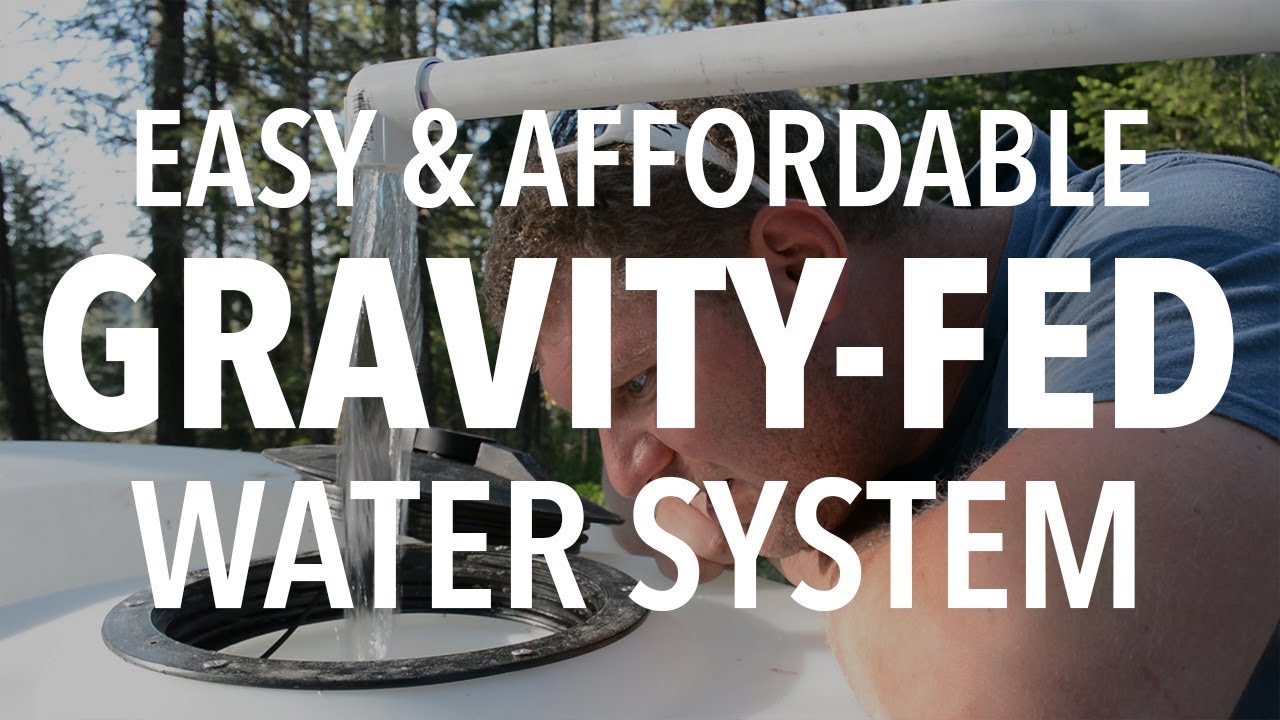 Off-Grid Gravity-Fed Spring Water System