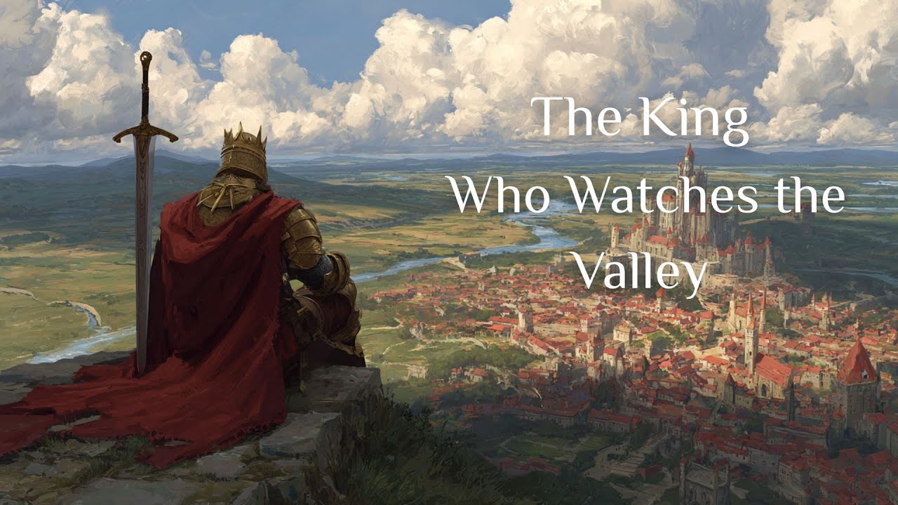 The King Who Watches the Valley | Celtic Medieval Ambience for Focus & Quiet Power