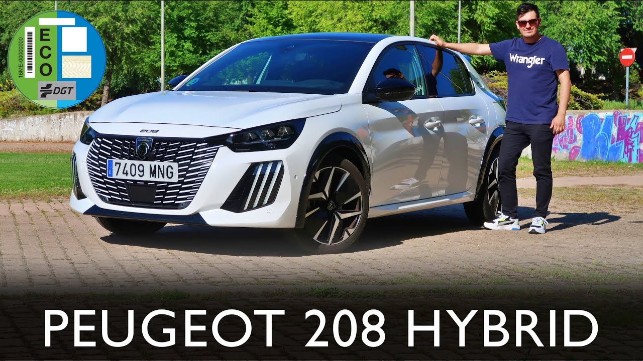 PEUGEOT 208 HYBRID 2025 / Review en español / 