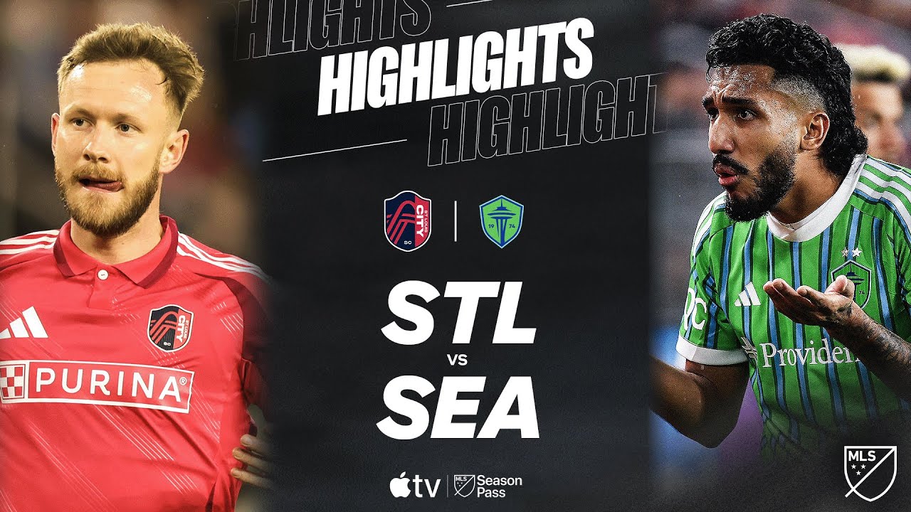 St. Louis CITY SC vs. Seattle Sounders FC | Full Match Highlights
