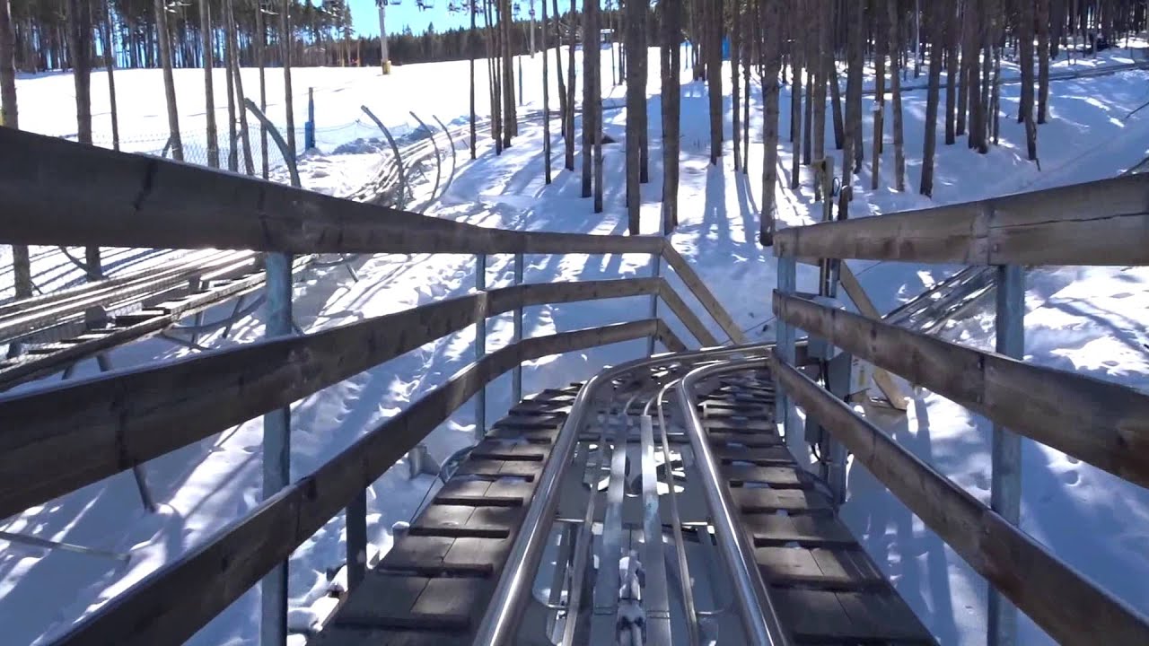 Breckenridge Ski Resort Colorado - Gold Runner Alpine Coaster 1/1/2016