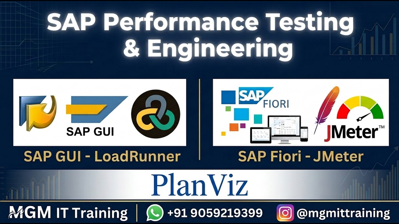 Performance Testing-SAP GUI ECC800 Script recording with LoadRunner VuGen, MGM IT Training