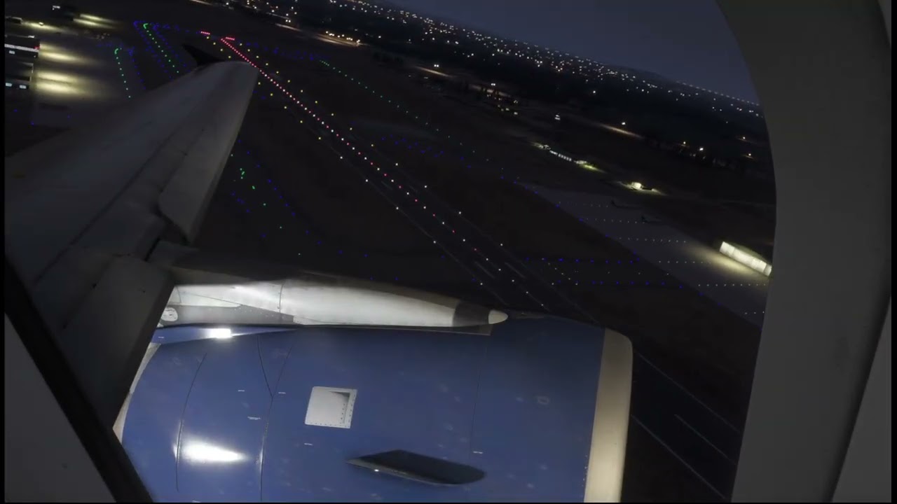 MSFS2024 Full Flight Fenix Airbus A319-111 GEG-SEA Perfect Sunrise Spokane to Seattle, Windy Landing