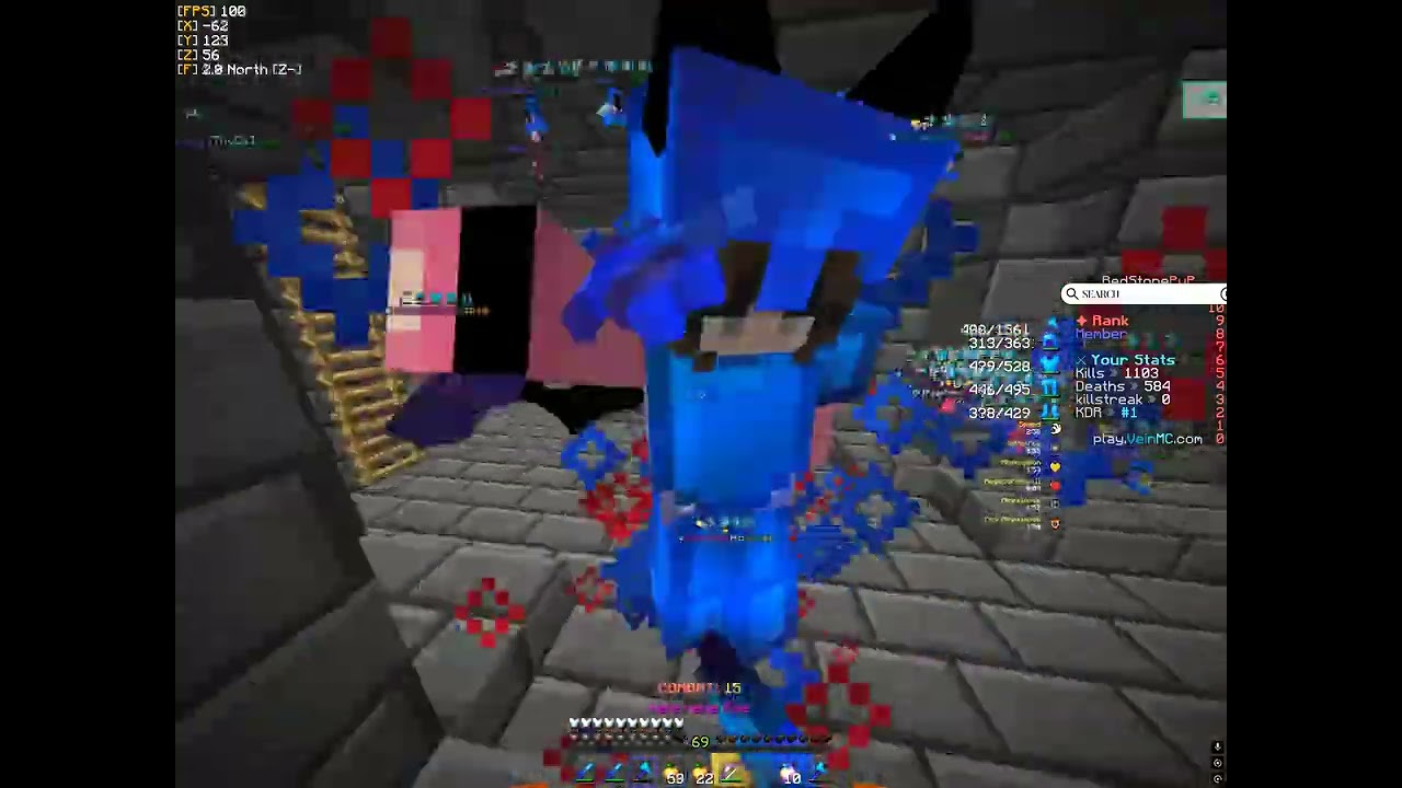 VeinMC Redstonepvp | D3s
