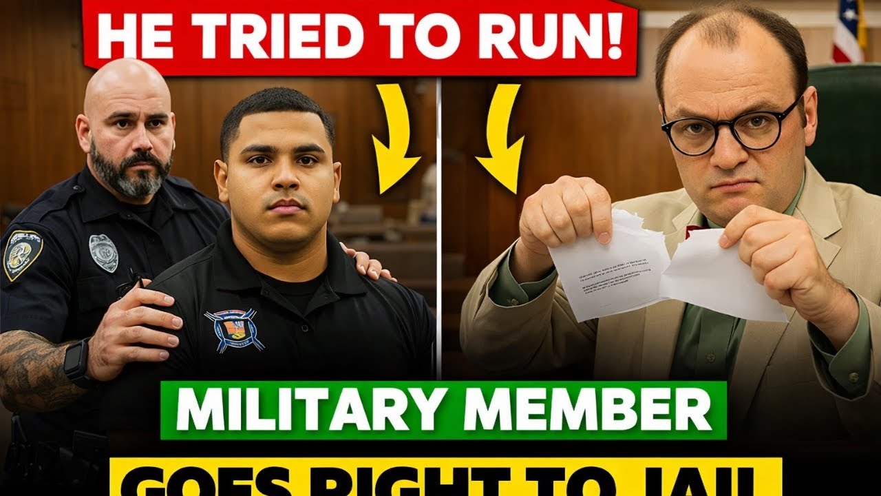 "Judge Instantly Revokes Bond After Active-Duty Soldier Caught With DWI While Released"