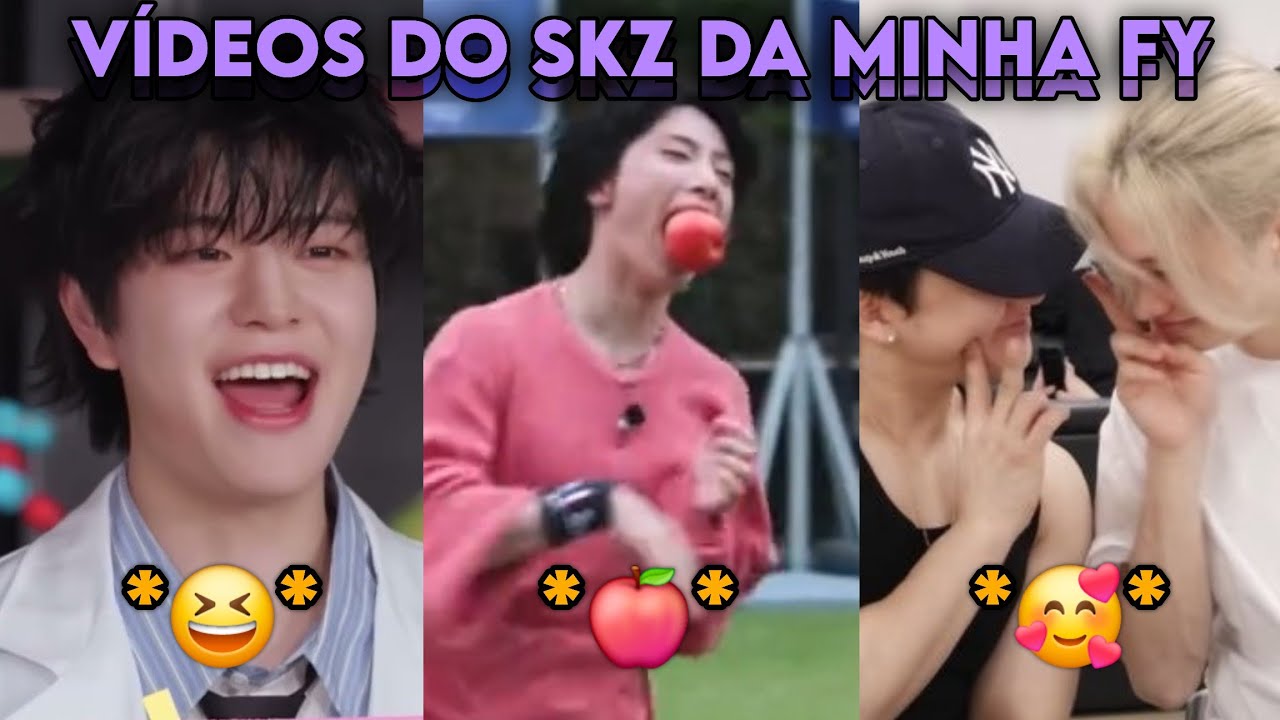 VÍDEOS do STRAY KIDS que apareceram na minha FY