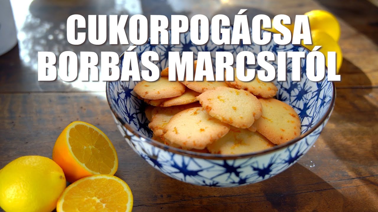 Cukorpogácsa Borbás Marcsi konyhájából
