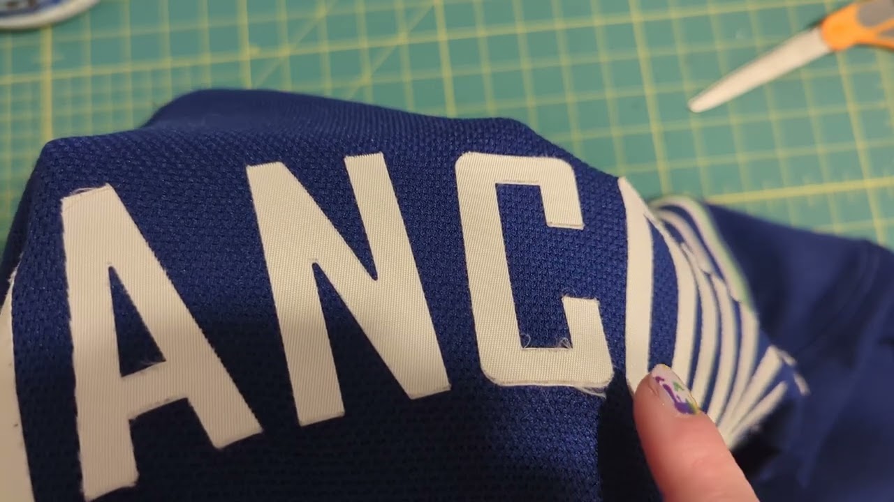 Yvonne's Jersey Repair Video