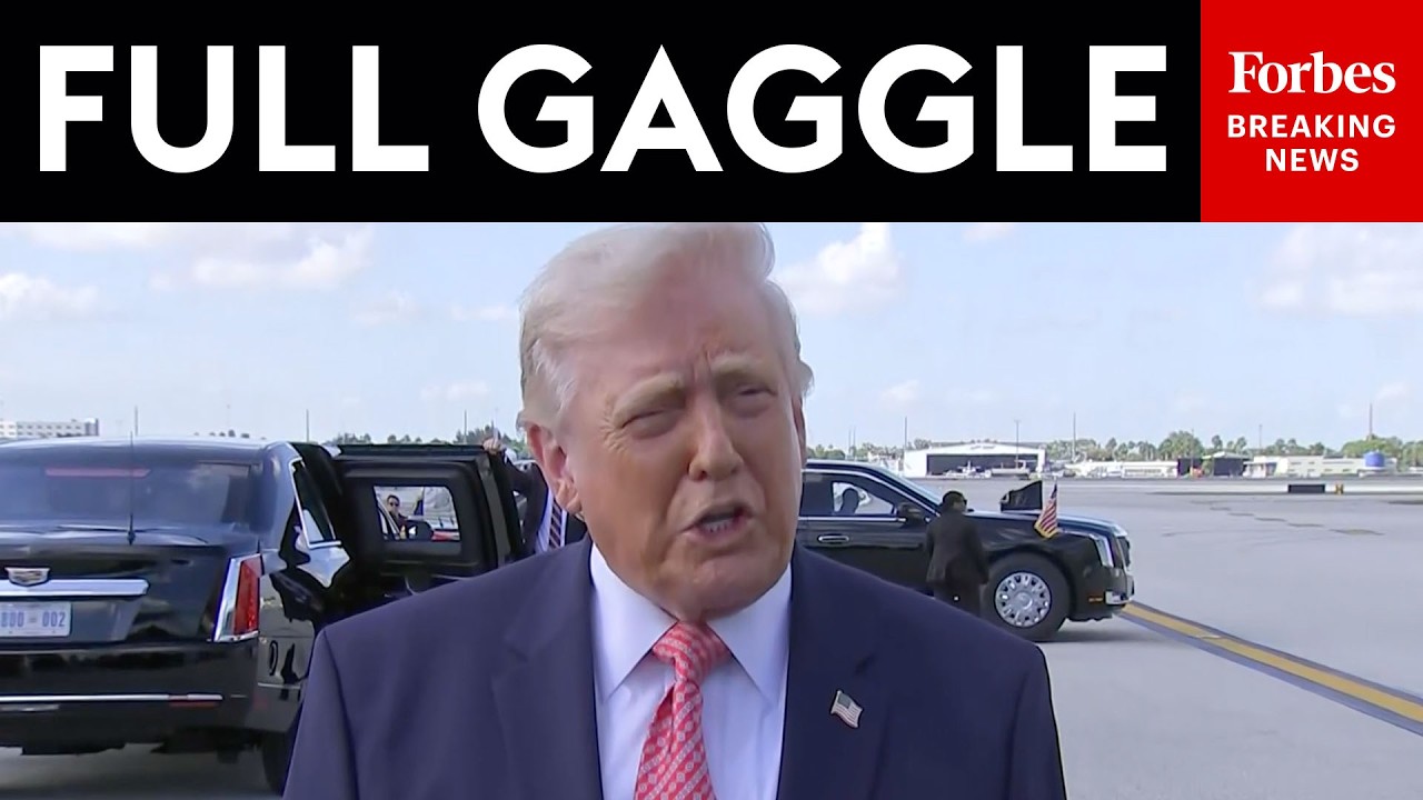 Срочные новости: Трамп поговорил с журналистами о &laquo;переговорах&raquo; с Ираном и борьбе за финансирован...