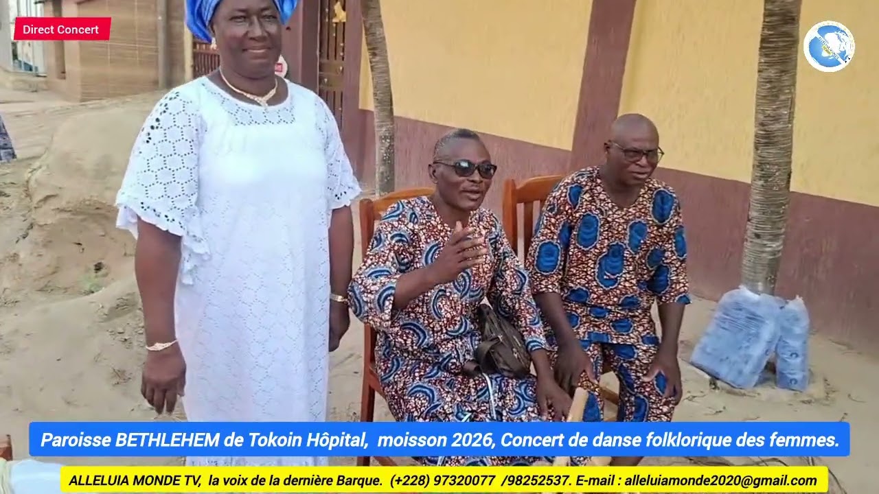 Paroisse BETHLEHEM Lomé,  Concert de danse folklorique ce 6 mars 2026.
