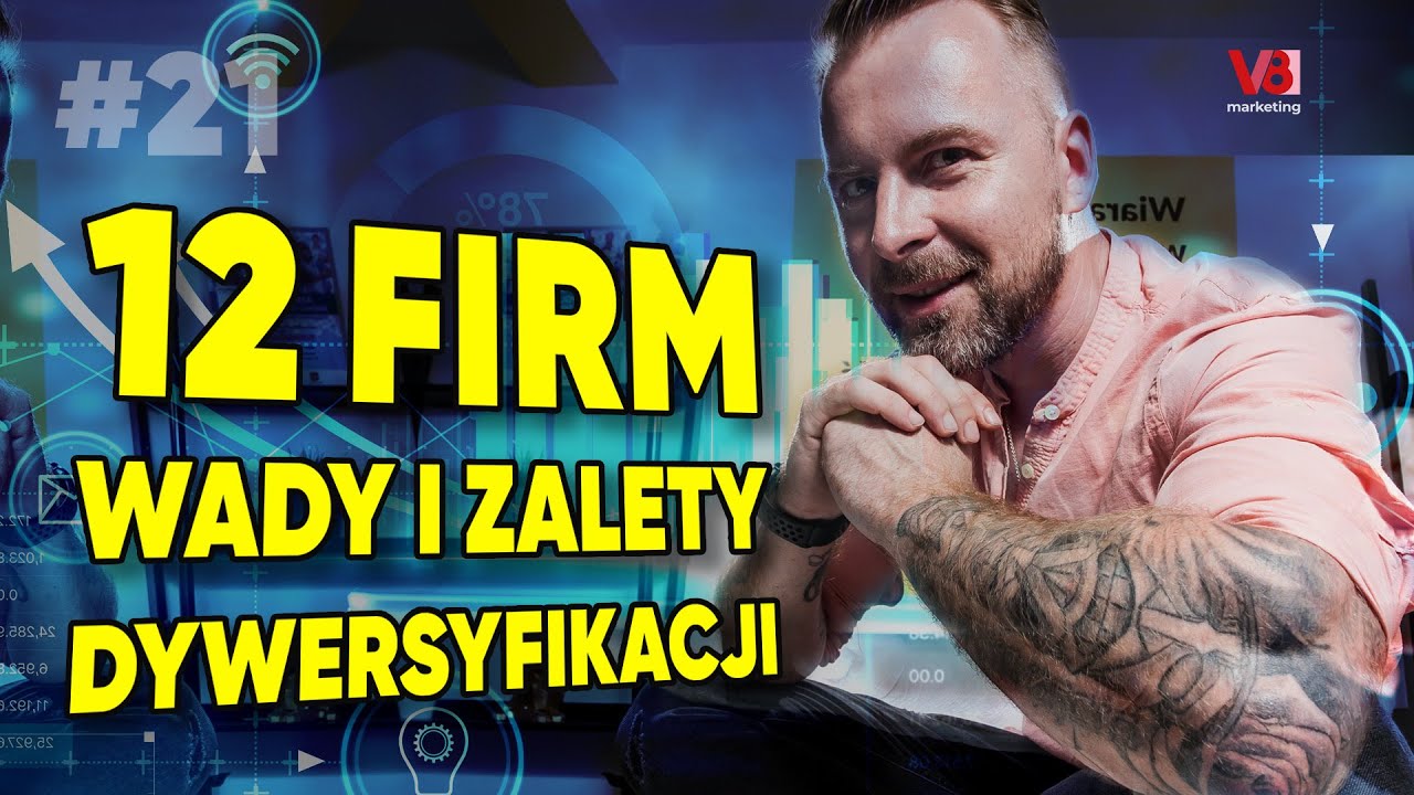 12 firm i burza w 🧠 mózgu. Jak dywersyfikować biznes?  WADY i ZALETY rozgałęzienia przychodów [CASE]