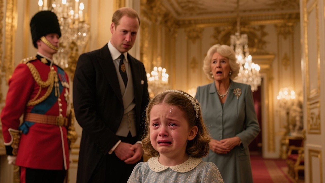 The Moment Princess Charlotte Cried — Royal Guard Acted While Camilla’s Plan Collapsed 😢🔥